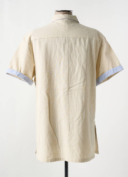 Chemisier manches courtes manches courtes beige JAC JAC femme