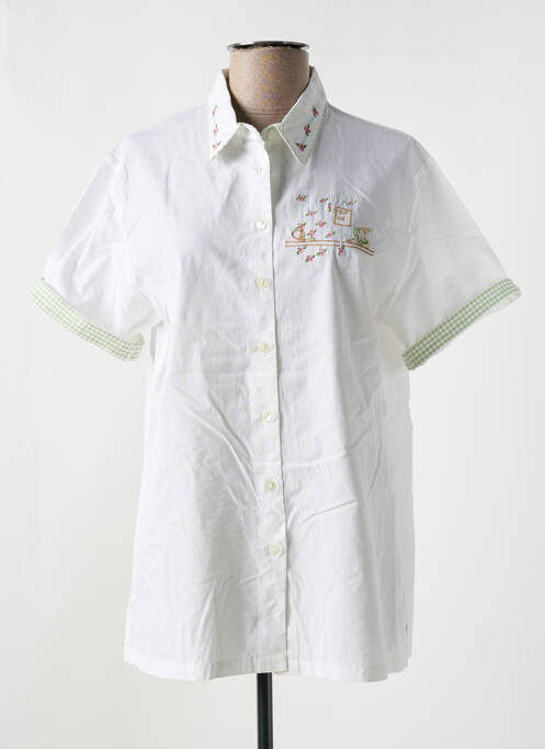 Chemisier blanc JAC JAC pour femme