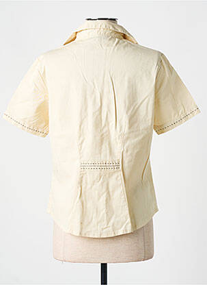 Chemisier manches courtes manches courtes beige JAC JAC femme