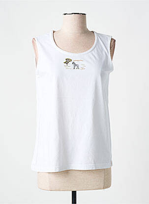 Débardeur blanc JAC JAC pour femme