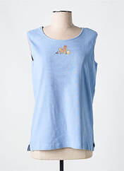 Débardeur bleu JAC JAC pour femme seconde vue
