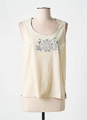 Débardeur jaune JAC JAC pour femme