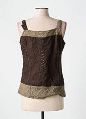 Débardeur marron JAC JAC pour femme seconde vue