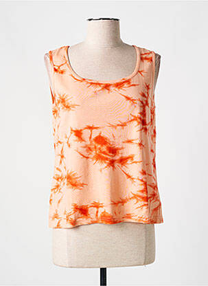 Débardeur orange JAC JAC pour femme