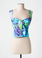 Top bleu GARUDA GARUZO pour femme seconde vue