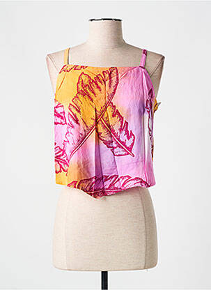 Top rose GARUDA GARUZO pour femme