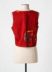 Top rouge GARUDA GARUZO pour femme seconde vue