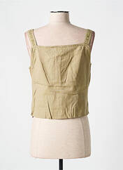 Top vert JAC JAC pour femme seconde vue