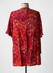 Tunique manches courtes rouge GARUDA GARUZO pour femme seconde vue
