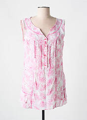 Tunique sans manche rose JAC JAC pour femme seconde vue