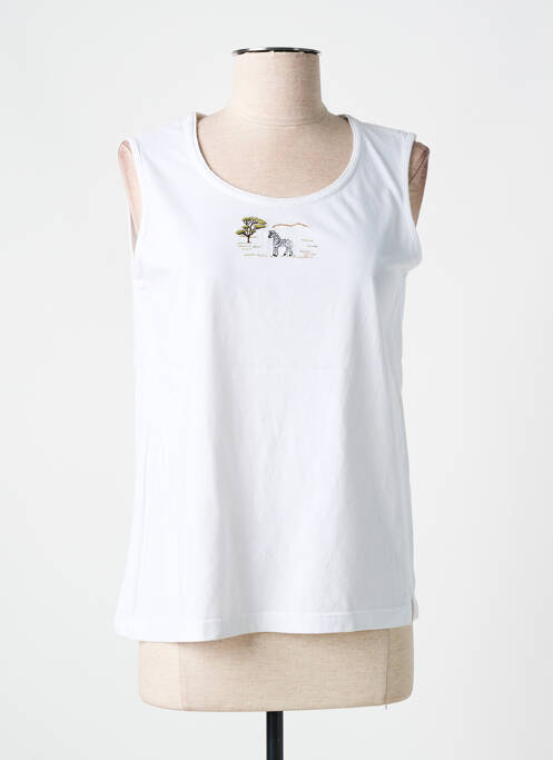Débardeur blanc JAC JAC pour femme