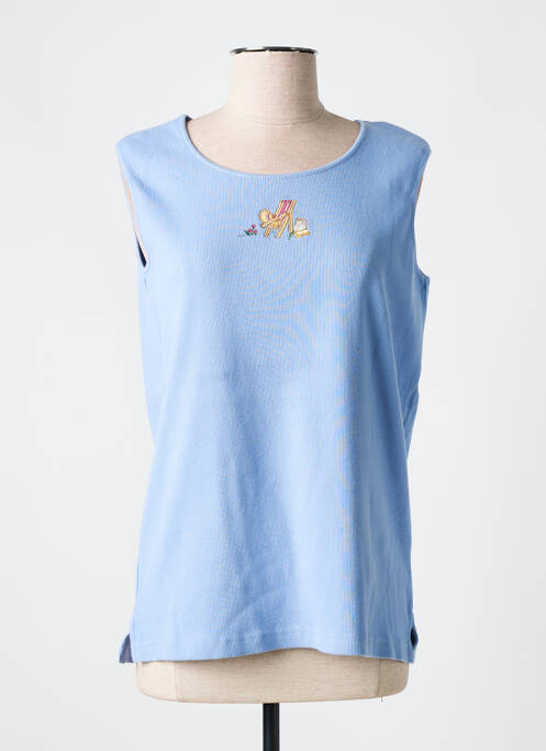 Débardeur bleu JAC JAC pour femme