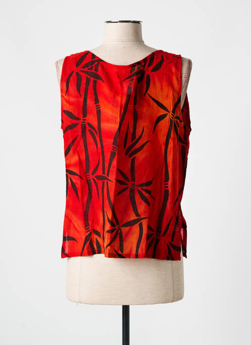 Top rouge GARUDA GARUZO pour femme