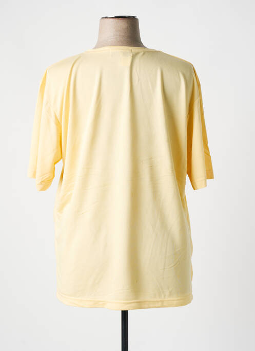 T-shirt jaune L'AUTRE MAILLE pour femme