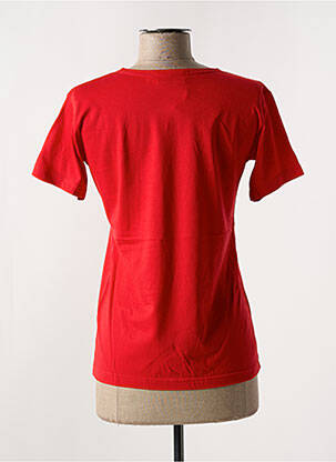 T-shirt stretch manches courtes rouge ALOHA femme