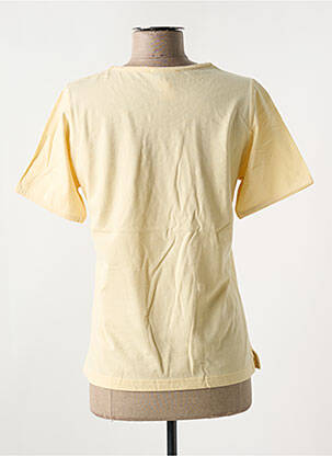 T-shirt stretch manches courtes jaune JAC JAC femme