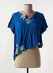 Top bleu GARUDA GARUZO pour femme seconde vue