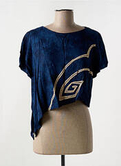 Top bleu GARUDA GARUZO pour femme seconde vue