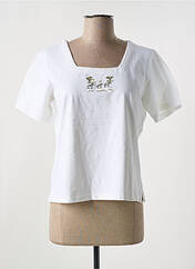T-shirt beige JAC JAC pour femme seconde vue