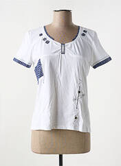 T-shirt blanc LES MARINS DE JAC JAC pour femme seconde vue