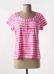 T-shirt rose LES MARINS DE JAC JAC pour femme seconde vue