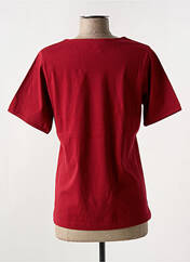 T-shirt rouge LES MARINS DE JAC JAC pour femme seconde vue