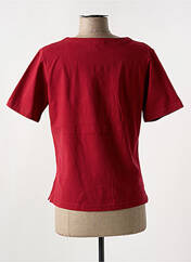T-shirt rouge LES MARINS DE JAC JAC pour femme seconde vue