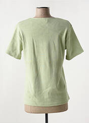 T-shirt vert JAC JAC pour femme seconde vue
