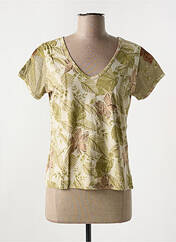 T-shirt vert JAC JAC pour femme seconde vue