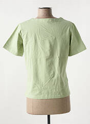 T-shirt vert JAC JAC pour femme seconde vue