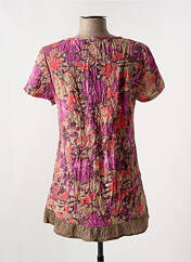 Tunique manches courtes rouge JAC JAC pour femme seconde vue