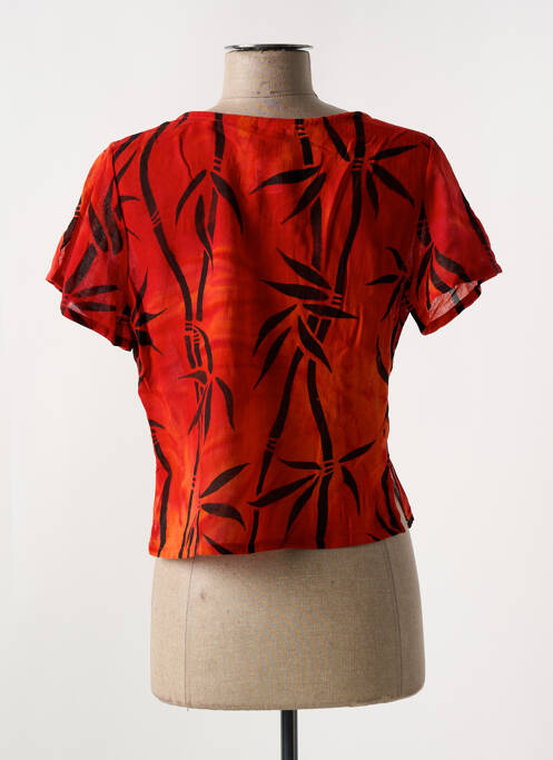 Top orange GARUDA GARUZO pour femme