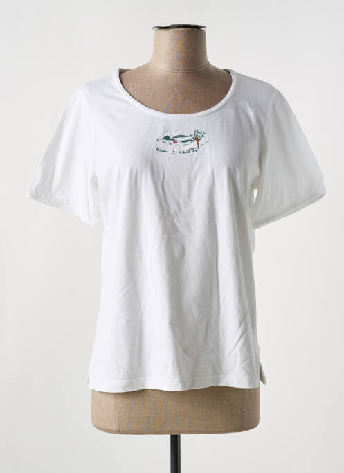 T-shirt beige JAC JAC pour femme