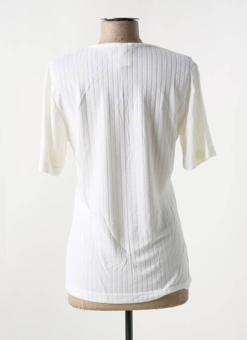 T-shirt beige JANE R. pour femme