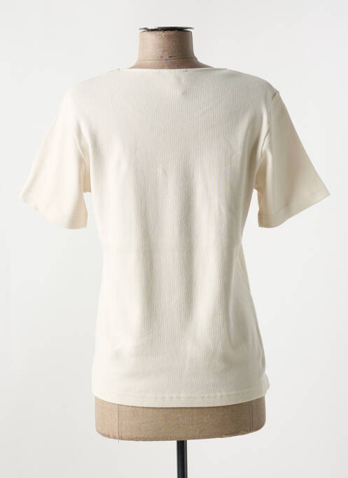 T-shirt beige LES MARINS DE JAC JAC pour femme