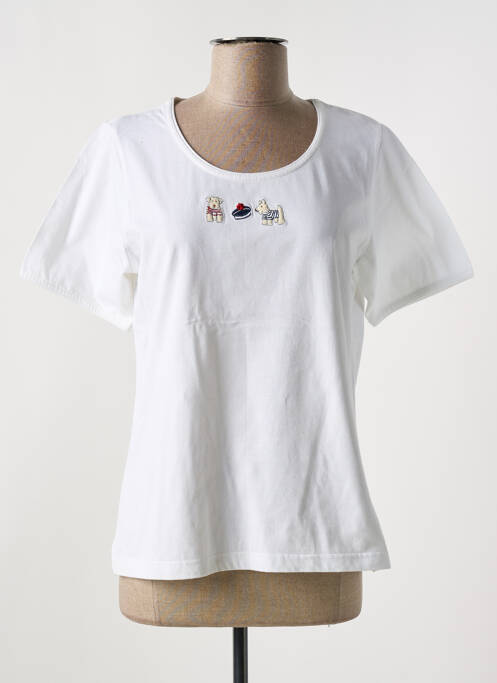 T-shirt blanc LES MARINS DE JAC JAC pour femme