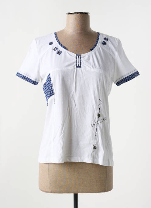 T-shirt blanc LES MARINS DE JAC JAC pour femme