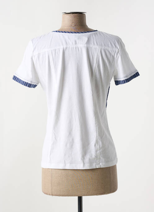 T-shirt blanc LES MARINS DE JAC JAC pour femme