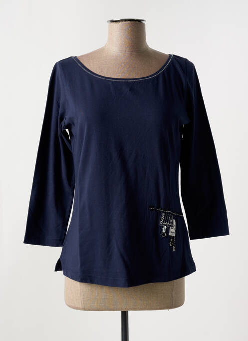 T-shirt bleu LES MARINS DE JAC JAC pour femme