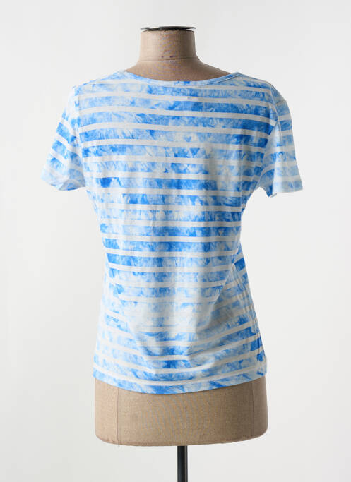 T-shirt bleu LES MARINS DE JAC JAC pour femme