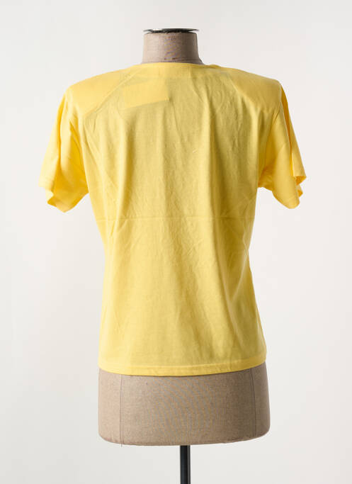 T-shirt jaune ALOHA pour femme