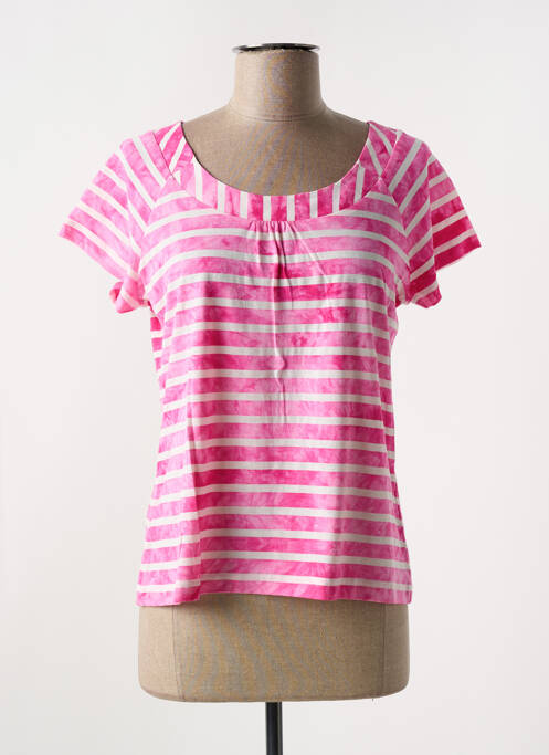 T-shirt rose LES MARINS DE JAC JAC pour femme