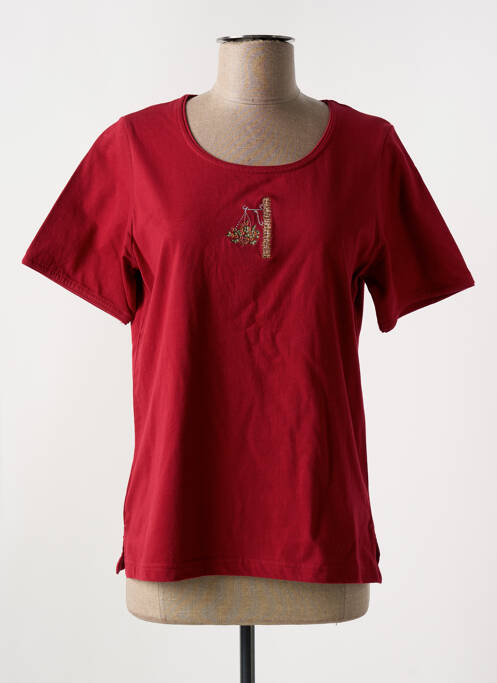 T-shirt rouge JAC JAC pour femme
