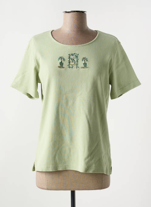 T-shirt vert JAC JAC pour femme