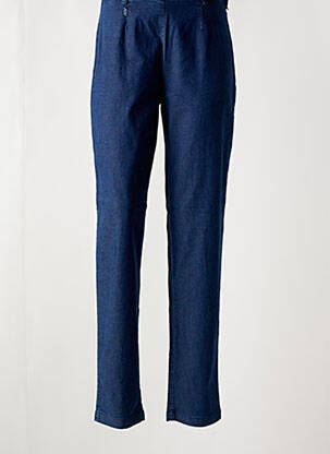 Jeans coupe slim poches bleu PANDOLFI femme