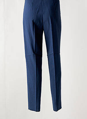 Pantalon droit coupe droite bleu PANDOLFI femme