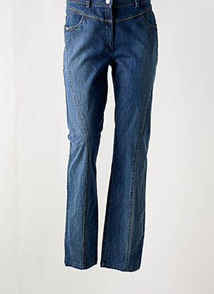 Jeans coupe slim poches bleu JAC JAC femme