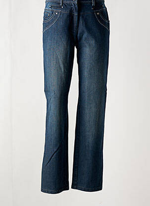 Jeans coupe slim poches bleu LES MARINS DE JAC JAC femme