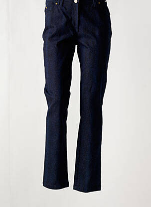 Jeans coupe slim poches bleu AGATHE & LOUISE femme