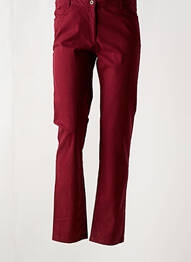 Pantalon slim poches rouge AGATHE & LOUISE femme